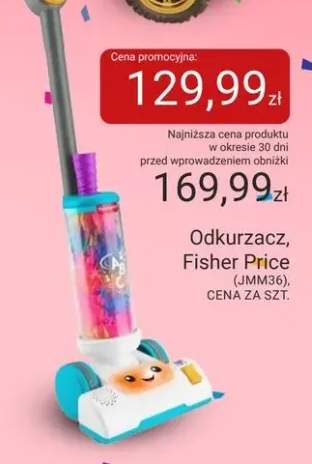 Odkurzacz Fisher Price
