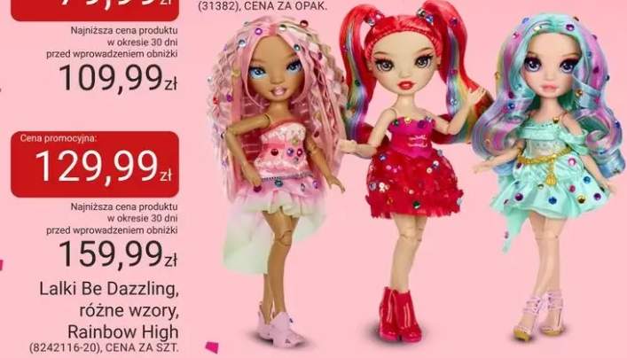 Lalka Be Dazzling Rainbow High