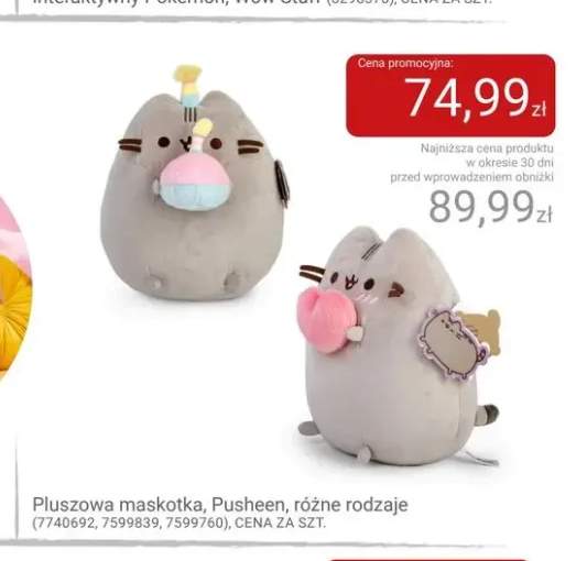 Pluszowa maskotka Pusheen