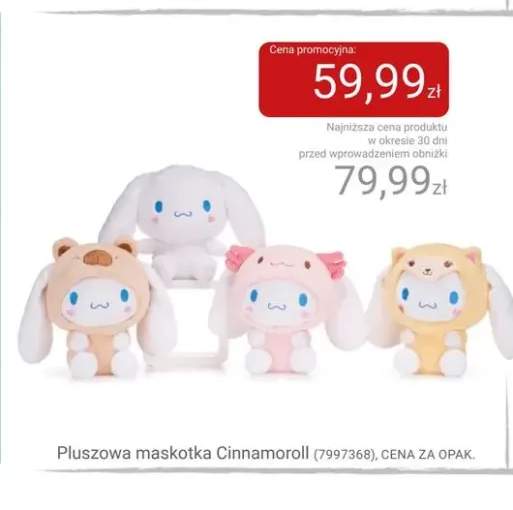 Pluszowa maskotka Cinnamoroll