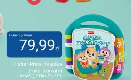 Książka z wierszykami Fisher-Price (JMM57)