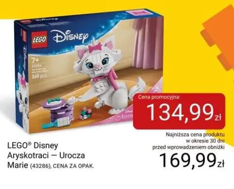 Klocki LEGO Disney Aryskotraci - Urocza Marie 43286