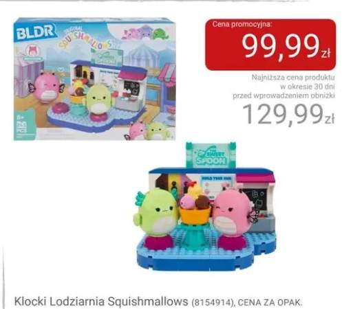 Klocki Lodziarnia Squishmallows
