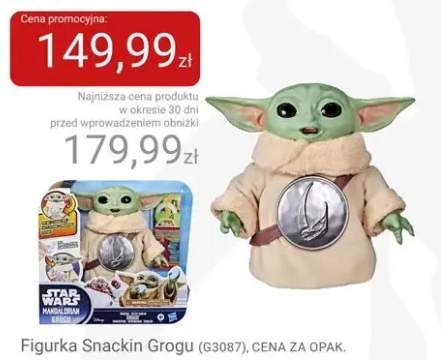 Figurka Snackin Grogu