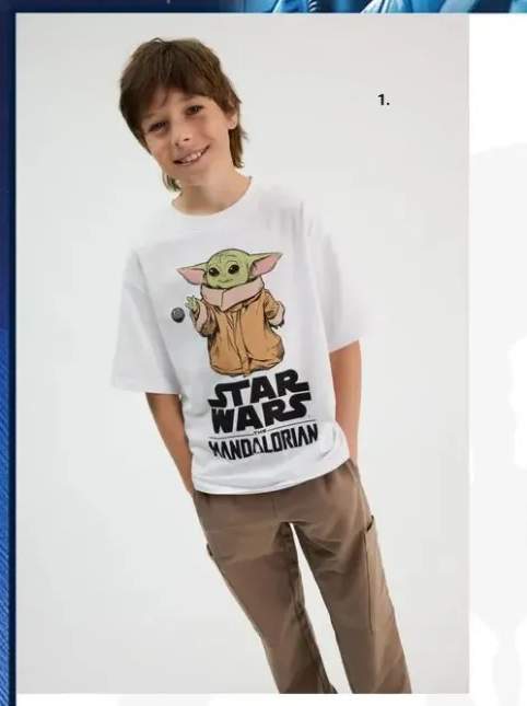 Koszulka z krótkim rękawem Star Wars 134-170cm