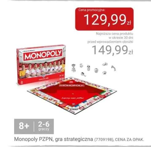 Gra strategiczna Monopoly PZPN