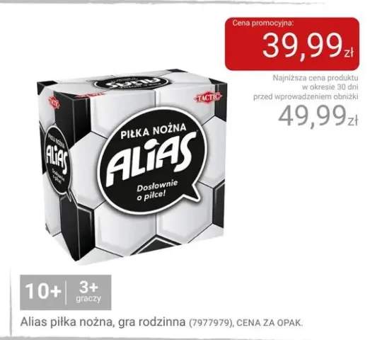 Gra rodzinna Alias piłka nożna Tactic