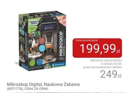 Mikroskop Digital Naukowa Zabawa Clementoni