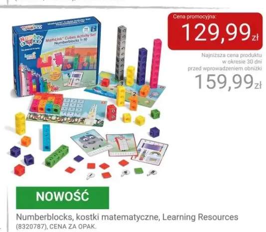 Kostki matematyczne Numberblocks Learning Resources