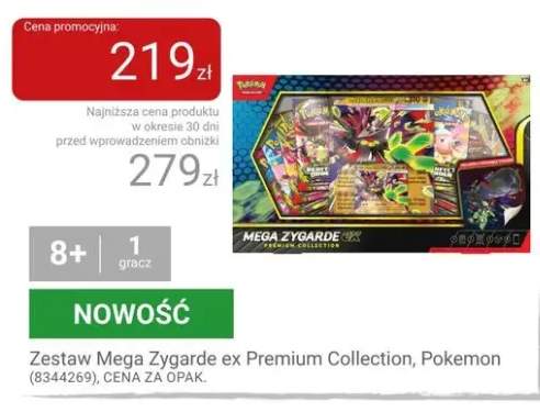 Zestaw Mega Zygarde ex Premium Collection Pokemon
