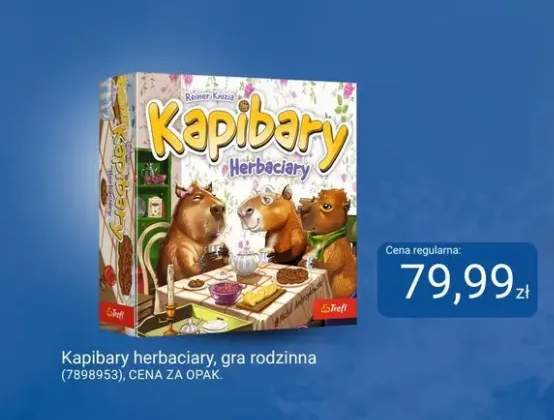 Gra rodzinna Kapibary herbaciary