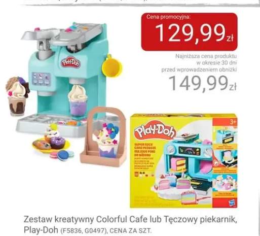 Zestaw kreatywny Colorful Cafe Play-Doh