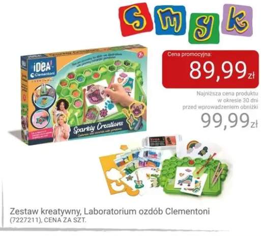 Zestaw kreatywny Laboratorium ozdób Clementoni
