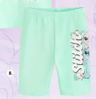 Krótkie legginsy Stitch