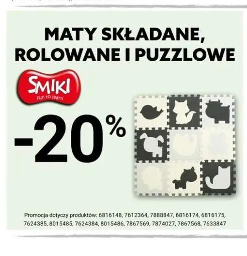 Mata składana SMIKI