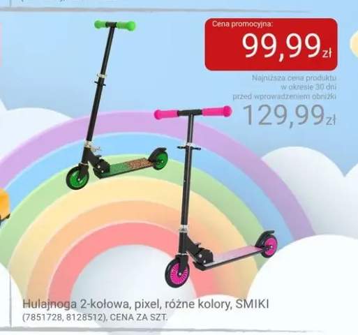 Hulajnoga 2-kołowa pixel SMIKI